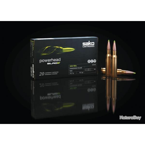 Balles Sako Powerhead Blade 30-06 Sprg - 162 grains