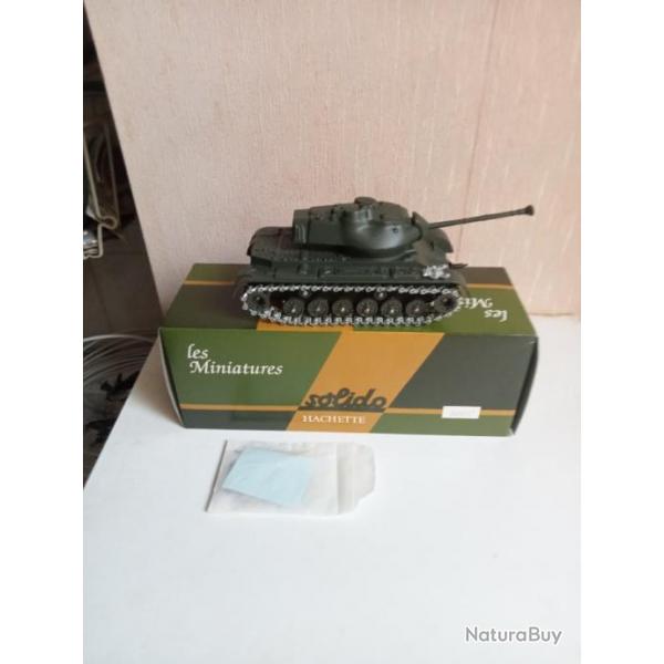 char solido general patton M47 1/50 n202 de 1961