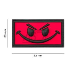 Patch PVC "EVIL SMILE" ROUGE JTG®