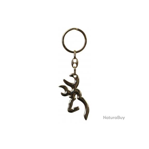 Porte-clefs Browning dor