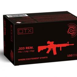 BF24 ! Munitions Geco DTX Cal.223Rem 55Grs FMJ par 150