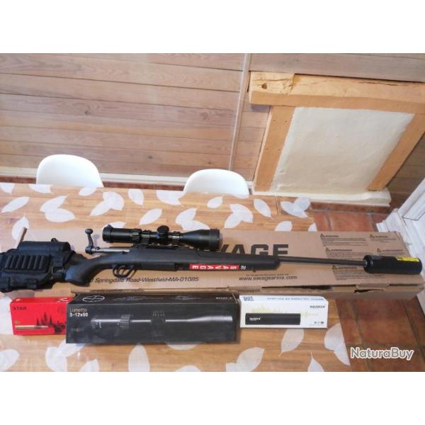 Carabine Savage axis xp 30.06 springfield +lunette+mod