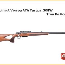 Carabine ATA TURQUA trou de pouce 308 win filetée