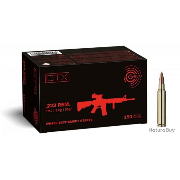 GECO DTX .223 REM 55Gr FMJ /150