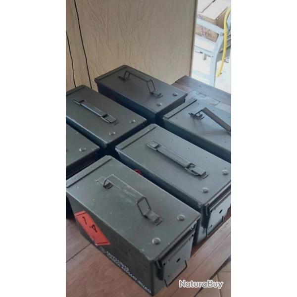 Caisse militaire dclasse munition vide