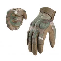 Gants Tactiles pour Hommes - Protection Outdoor pour Cyclisme, Randonnée et Sports Camouflage