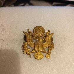 Insigne de calot armée us OFFICIER  original