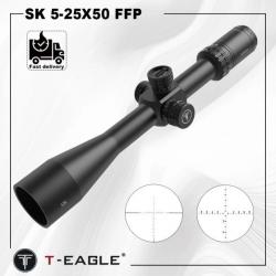 T-Eagle  5-25X50 FFP SANS FIXATION paiement en 3 ou 4 fois -