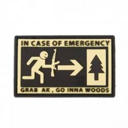 Patch PVC "IN CASE OF EMERGENCY" JTG®