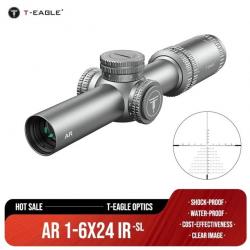 T-Eagle AR 1-6x24 11MM BAS - paiement en 3 ou 4 fois - LIVRAISON GRATUITE !!!