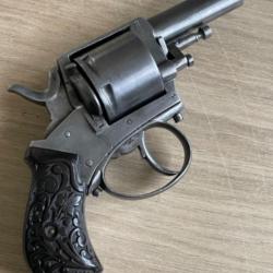 EXCEPTIONNEL REVOLVER BULLDOG « SIMONON LOUIS » CAL 380        -  1 SANS PRIX DE RESERVE  -