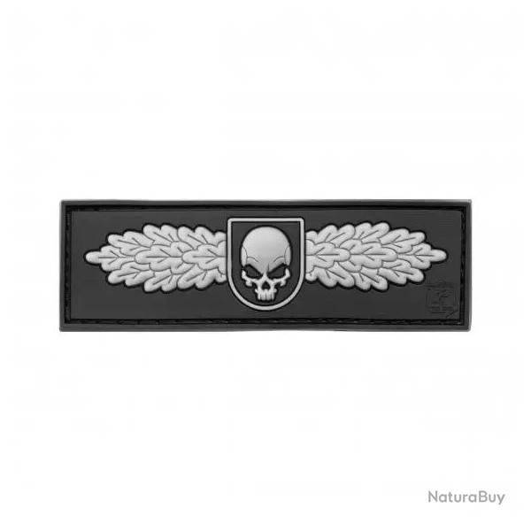 Patch PVC "SKULL BADGE" noir JTG