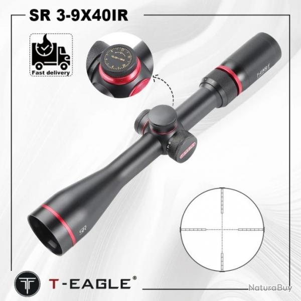 T-Eagle 3-9X40IR 20MM BAS paiement en 3 ou 4 fois -