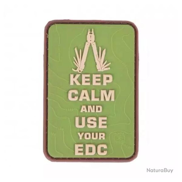 Patch PVC "KEEP CALM AND USE YOUR EDC" JTG