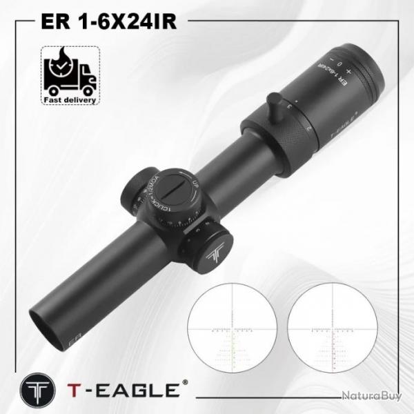 T-Eagle ER 1-6X24IR 11MM Haut  paiement en 3 ou 4 fois -