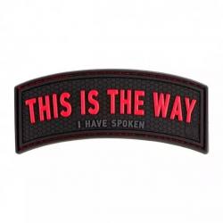 Patch PVC "THIS IS THE WAY" JTG®