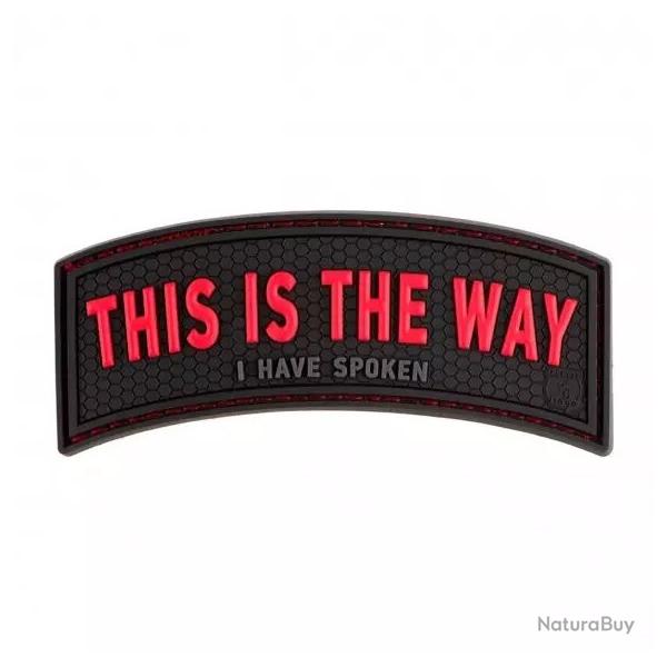 Patch PVC "THIS IS THE WAY" JTG