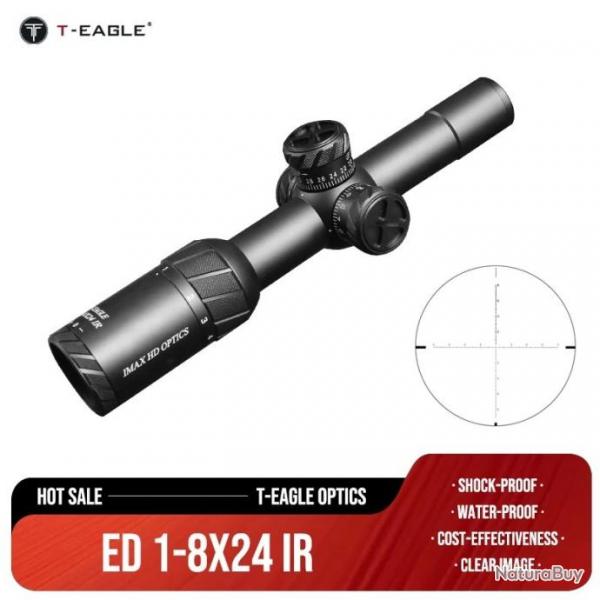 T-Eagle ED1-8X24IR 11MM Haut paiement en 3 ou 4 fois - LIVRAISON GRATUITE !!