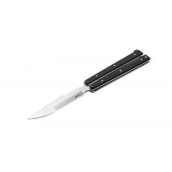 BALISONG TACTICAL BIG LAME 107MM MANCHE G10 CLIP