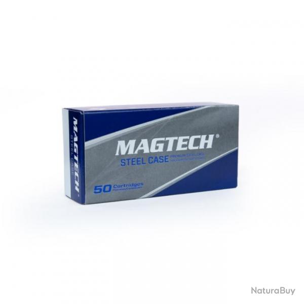 MAGTECH 9X19 124GR ETUI ACIER FMJ X50