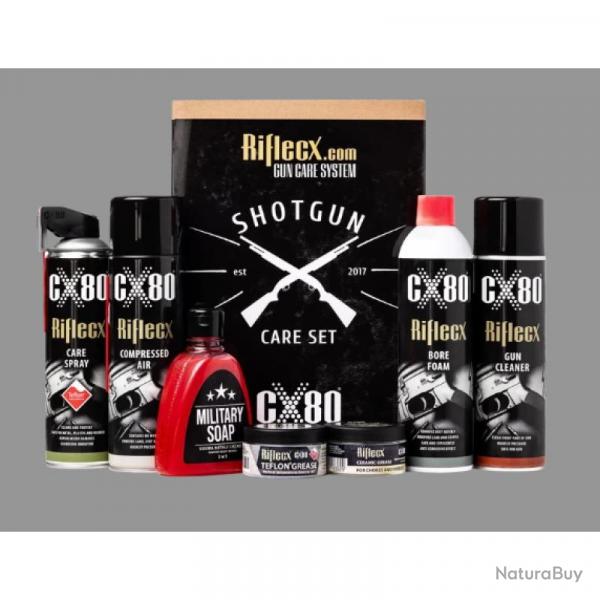 RIFLECX KIT D'ENTRETIEN COMPLET POUR FUSILS
