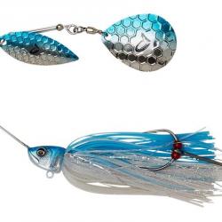 Spinnerbait SAVAGE GEAR Da Bush 32G Blue Silver