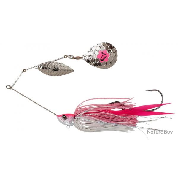 Spinnerbait SAVAGE GEAR Da Bush 32G Pink Silver