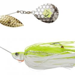 Spinnerbait SAVAGE GEAR Da Bush 32G Yellow White Silver