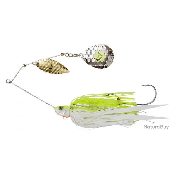 Spinnerbait SAVAGE GEAR Da Bush 32G Yellow White Silver