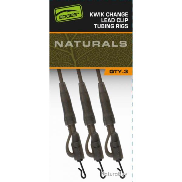 Fox EDGES Naturals Kwik Change Lead Clip Tubing