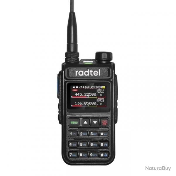 Talkie-walkie Radtel RT-890 (Noir) - LIVRAISON GRATUITE