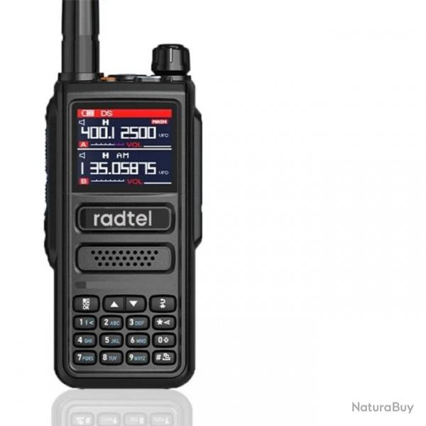 Talkie-walkie Radtel RT-470 (Noir) - LIVRAISON GRATUITE