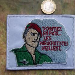 écusson parachutiste collection militaire insigne tissu