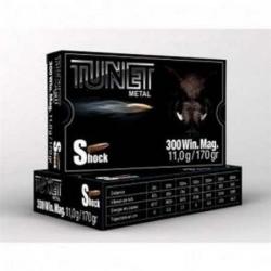 TUNET Balles de chasse Shock - par boite de 20  300 WINCHESTER MAGNUM   170Gr