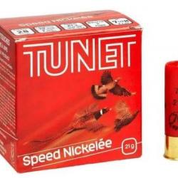 TUNET Cartouches de chasse TP SPEED NICKELE - par boite de 25  28  / 70  21g