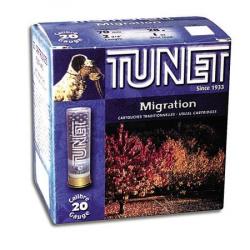 TUNET Cartouches de chasse MIGRATION - par boite de 25  28  / 70  22g