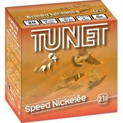 TUNET Cartouches de chasse SPEED NICKELE 21 - par boite de 25  20  / 70  21g