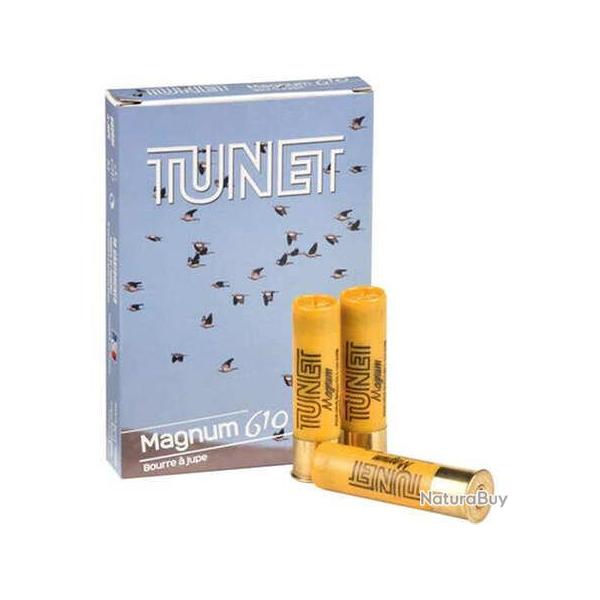 TUNET Cartouches de chasse MAGNUM 610 par boite de 10 20 76 34g