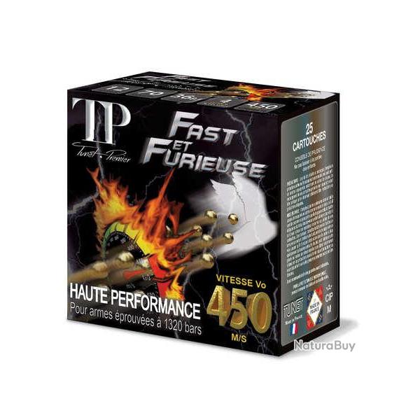 TUNET Cartouches de chasse FAST ET FURIEUSE HP - par boite de 25  20  / 70  28g