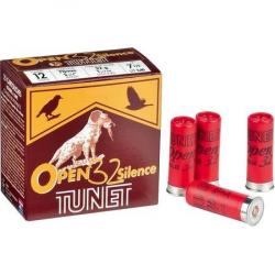 TUNET Cartouches de chasse OPEN 32 BJ Silence par boite de 25 12 70 32g