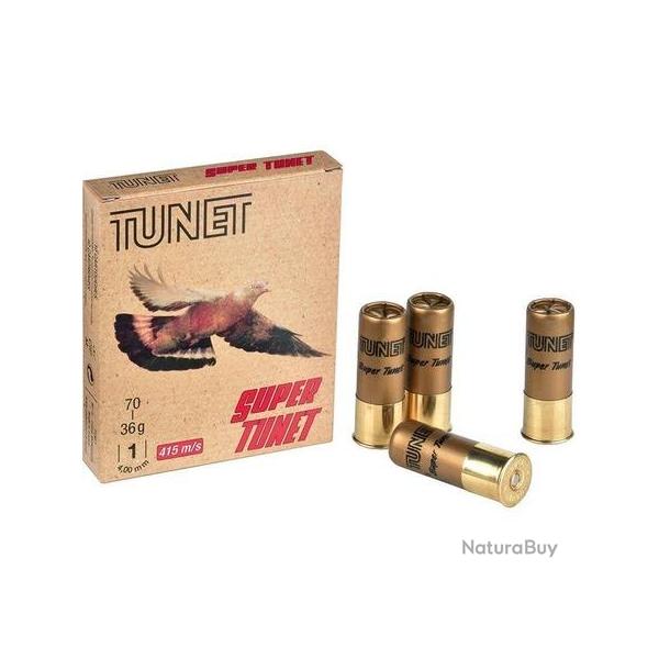 TUNET Cartouches de chasse SUPER TUNET - par boite de 10  12  / 70  36g