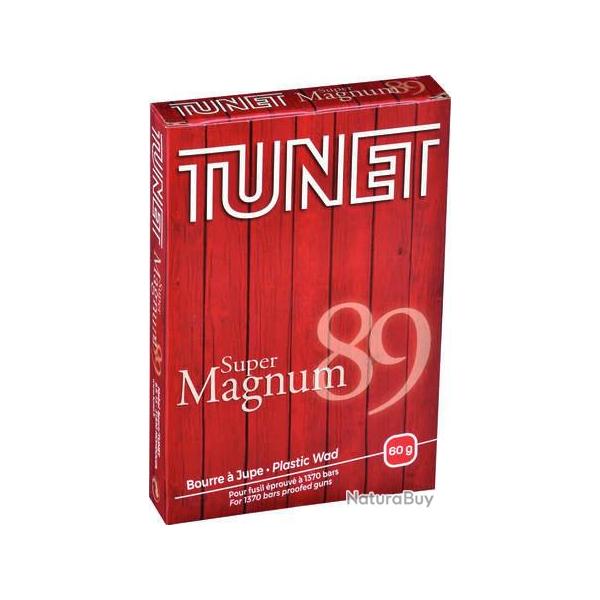 TUNET Cartouches de chasse SUPER MAGNUM par boite de 10 12 89 60g