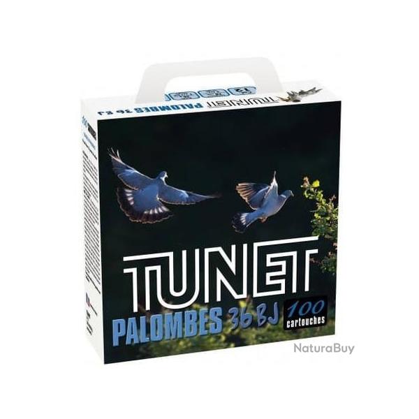 TUNET Cartouches de chasse PALOMBE PACK CARTON - par boite de 100  12  / 70  36g