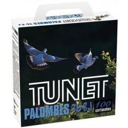 TUNET Cartouches de chasse PALOMBE PACK CARTON - par boite de 100  12  / 70  36g