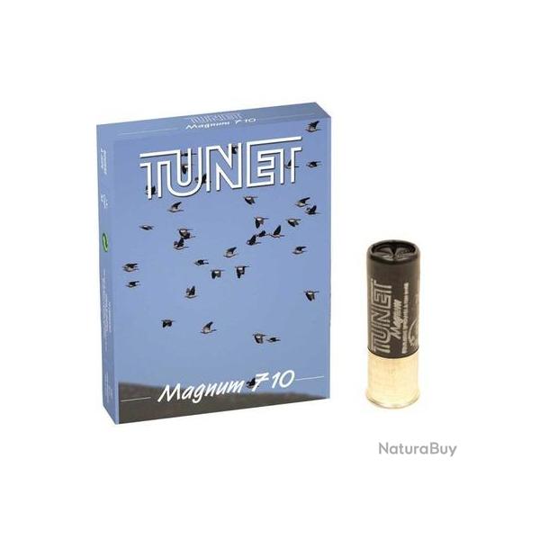 TUNET Cartouches de chasse MAGNUM 710 par boite de 10 12 76 50g