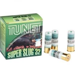 TUNET Cartouches de chasse SLUG x 25 - par boite de 25  12  / 70  32g