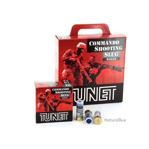 TUNET Cartouches de chasse COMMANDO SHOOTING PACK x 100 - par boite de 100  12  / 67  28g