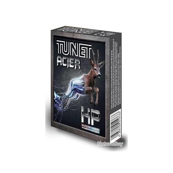 TUNET Cartouches de chasse CHEVREUIL STEEL HP (Acier) - par boite de 10  12  / 76  33g