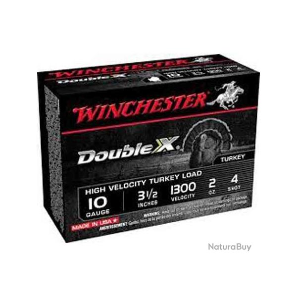 WINCHESTER Cartouches de chasse Double-x - par boite de 10  10  / 89  56g - 5