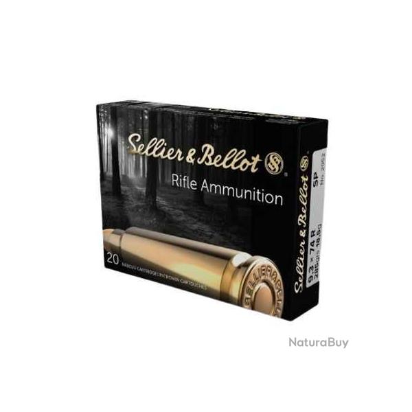 SELLIER BELLOT Balles de chasse Sp - par boite de 20  9,3 x 74 R   285Gr